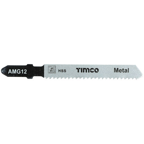 TIMCO Jigsaw Blades Metal Cutting HSS Blades - T118B