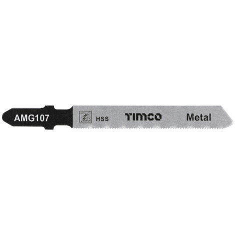 TIMCO Jigsaw Blades Metal Cutting HSS Blades - T118G