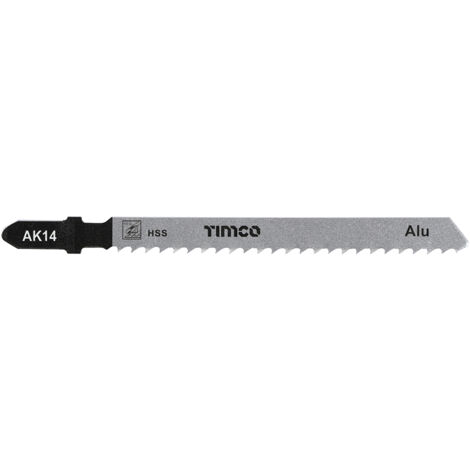 TIMCO Jigsaw Blades Metal Cutting HSS Blades - T127D