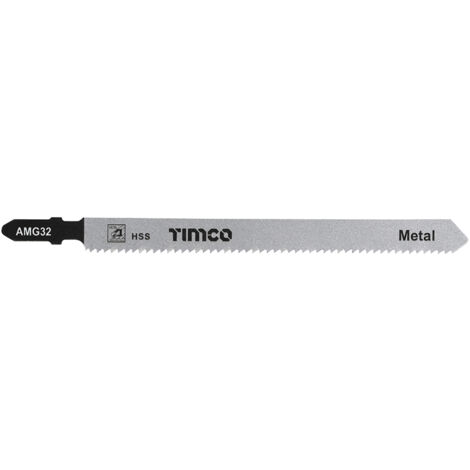 TIMCO Jigsaw Blades Metal Cutting HSS Blades - T318B