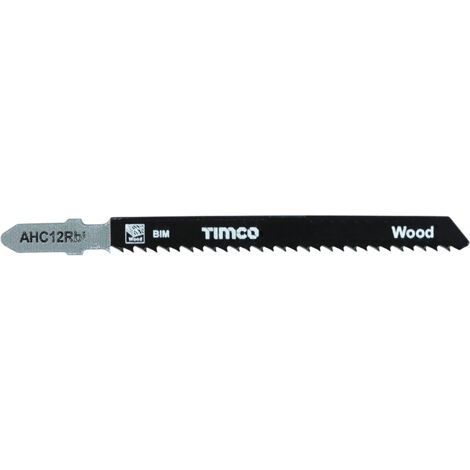 TIMCO Jigsaw Blades Wood Cutting Bi-Metal Blades - T101BRF
