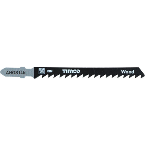 TIMCO Jigsaw Blades Wood Cutting Bi-Metal Blades - T144DF