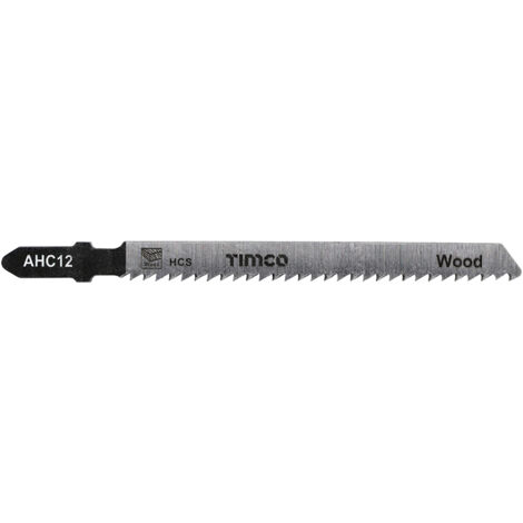 TIMCO Jigsaw Blades Wood Cutting HCS Blades - T101B