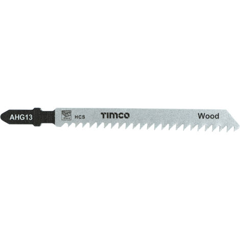TIMCO Jigsaw Blades Wood Cutting HCS Blades - T111C