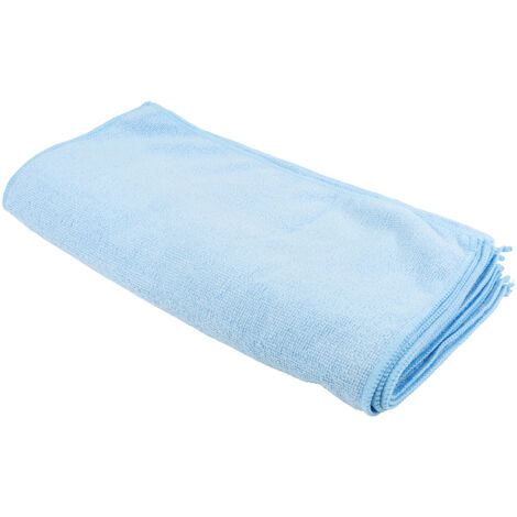 TIMCO Lint Free Highly Absorbent Microfibre Cleaning Cloths for Polishing, Washing, Waxing and Dusting – Pack 10