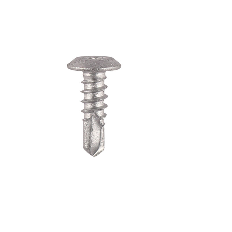 Timco - Metal Construction Sheet & Framing Screws - PH - Low Profile Pan - Exterior - Silver Organic (Size 4.8 x 16 - 500 Pieces)