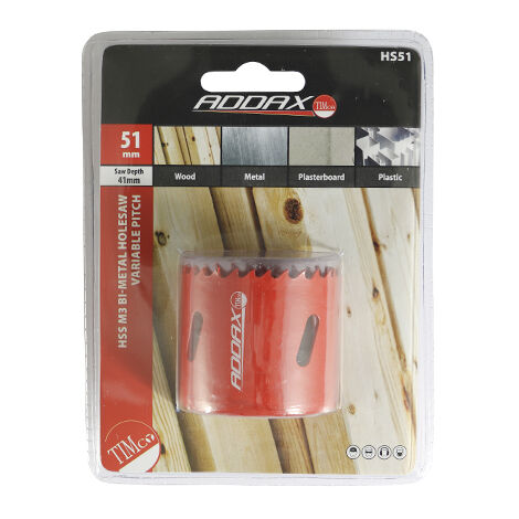 TIMCO M3 Bi-Metal Holesaw Variable - 51mm