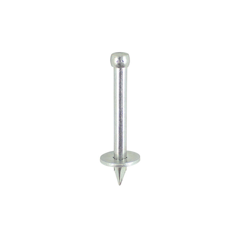 Masonry Nails Washered Zinc - 60 x 3.70 - Timco