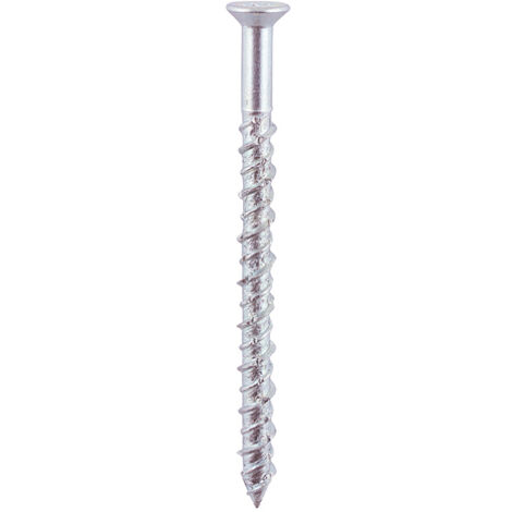 TIMCO Masonry Screws Countersunk Silver - 6.0 x 80
