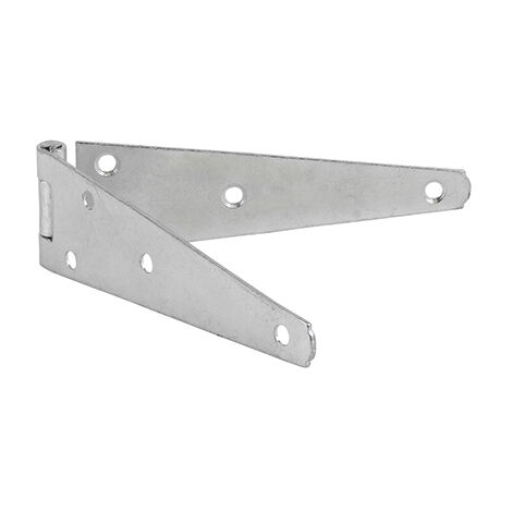 TIMCO Medium Strap Tee Hinges Zinc - 8"