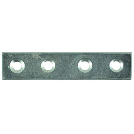 Timco Mending Plates Silver - 100 x 16 mm (50 Box)