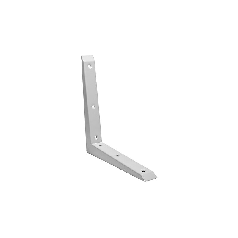 Timco - Mitred Shelf Bracket - White (Size 250 x 250mm - 1 Each)