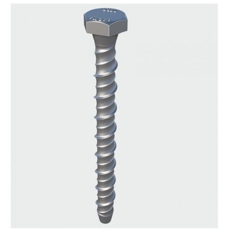TIMCO Multi-Fix Bolts Hex Head Exterior Silver - 10.0 x 130
