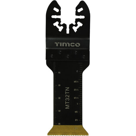 TIMCO Multi-Tool Fine Cut Blade For Wood/Metal Titanium Coated Bi-Metal - 32mm