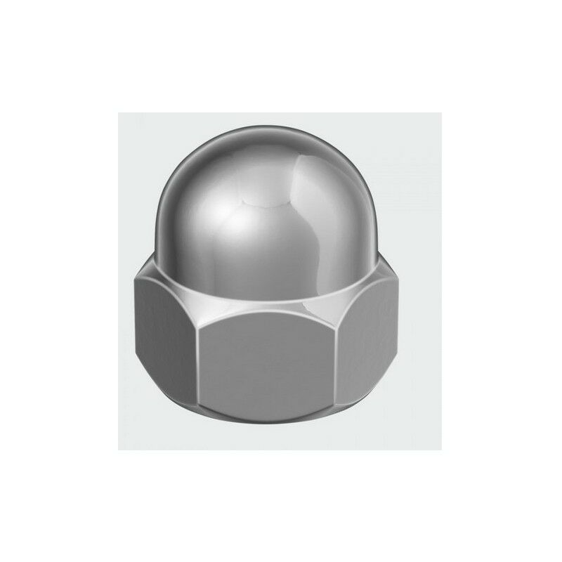 ND10SSX Hex Dome Nut DIN 1587 SS M10 Bag of 10 - Timco