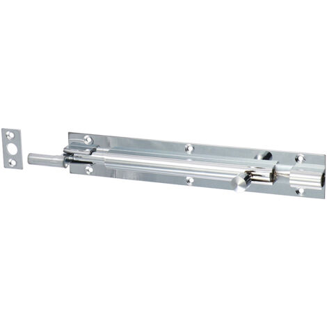 TIMCO Necked Barrel Bolt Polished Chrome - 150 x 25mm
