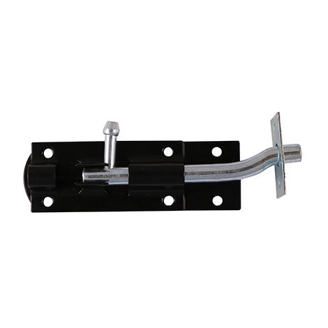 TIMCO Necked Tower Bolt Black - 4"