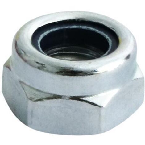 TIMCO Nylon Insert Nuts Type T DIN985 Silver - M10