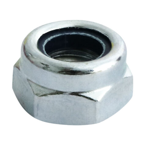 TIMCO Nylon Insert Nuts Type T DIN985 Silver - M6