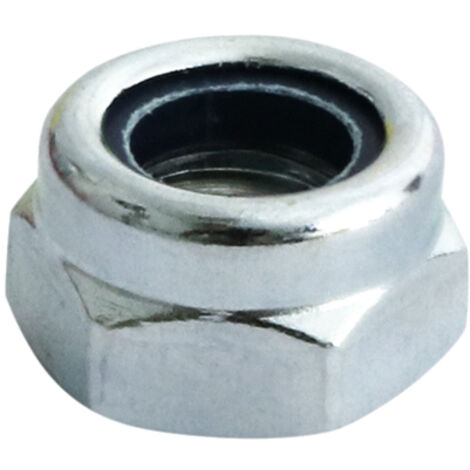 TIMCO Nylon Insert Nuts Type T DIN985 Silver - M6