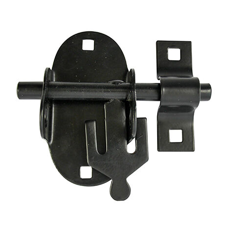TIMCO Oval Padbolt Black - 4"