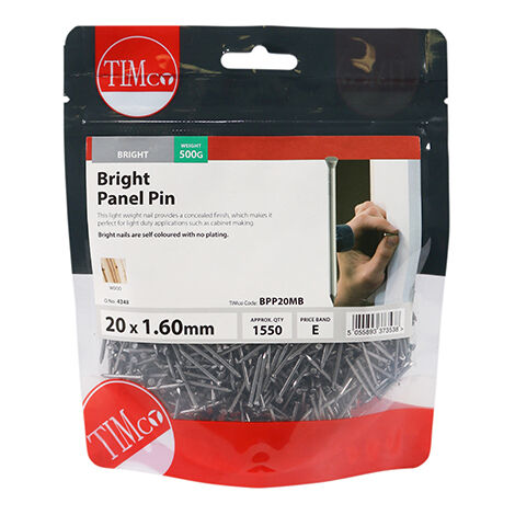 TIMCO Panel Pins Bright - 20 x 1.60