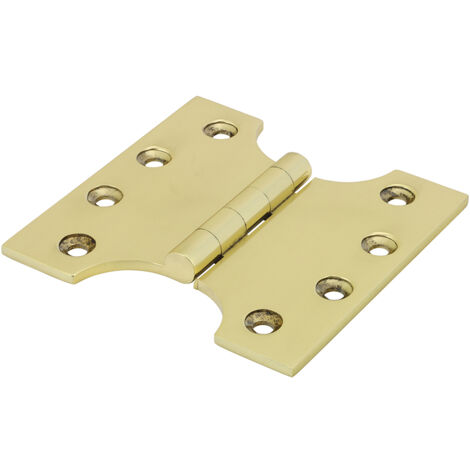 TIMCO Parliament Brass Hinges Polished Brass - 102 x 100