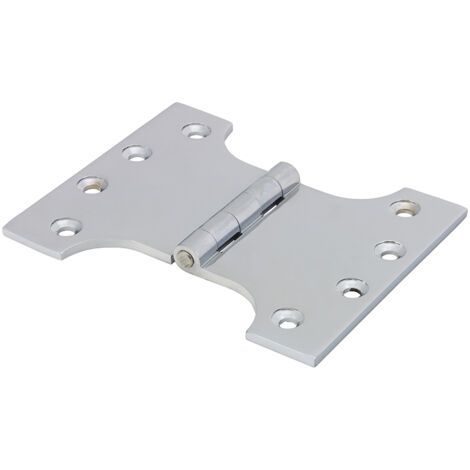 TIMCO Parliament Brass Hinges Polished Chrome - 102 x 125