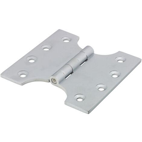 TIMCO Parliament Brass Hinges Satin Chrome - 102 x 100