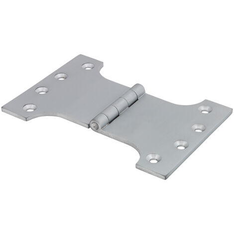 TIMCO Parliament Brass Hinges Satin Chrome - 102 x 150