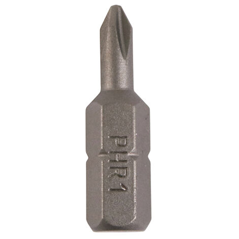 TIMCO Phillips Driver Bit S2 Grey - No.1 x 25