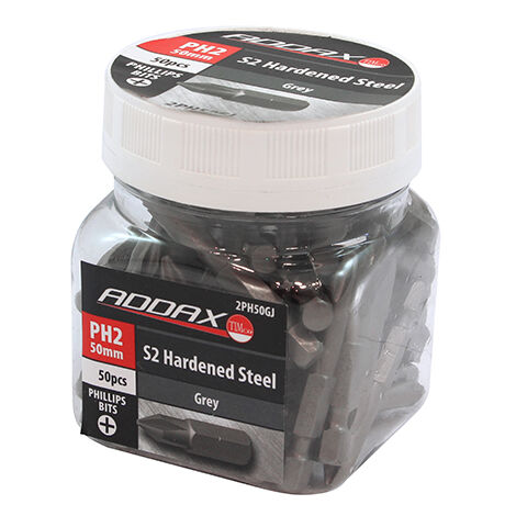 TIMCO Phillips Driver Bit S2 Grey - No.2 x 50