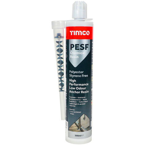TIMCO Polyester Styrene Free Chemical Anchor Resins - 300ml