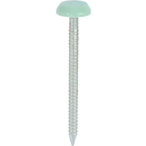 TIMCO Polymer Headed Nails A4 Stainless Steel Cream - 50mm