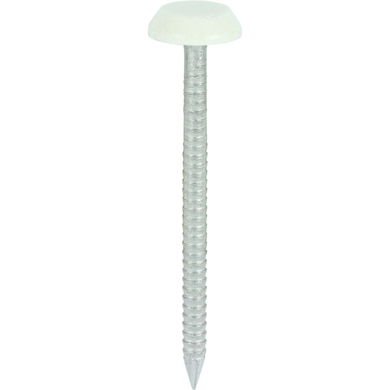 Timco - Polymer Headed Nails - A4 Stainless Steel - Chartwell Green (Size 50mm - 100 Pieces)
