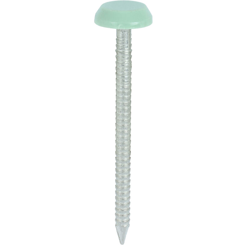 Timco - Polymer Headed Nails - A4 Stainless Steel - Cream (Size 50mm - 100 Pieces)