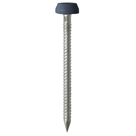 TIMCO Polymer Headed Pins A4 Stainless Steel Anthracite Grey - 30mm