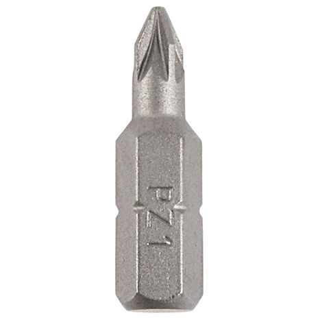 TIMCO Pozi Driver Bit S2 Grey - No.1 x 25