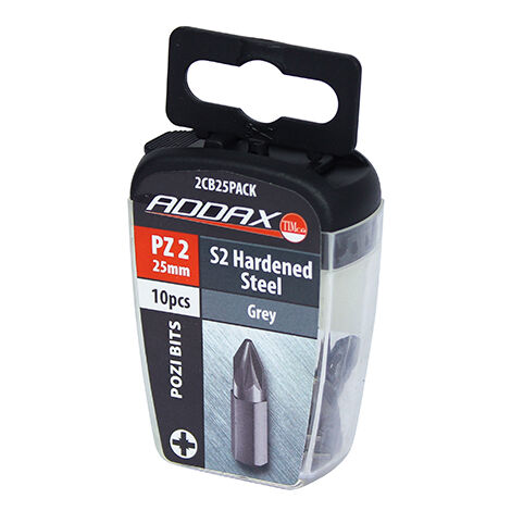 TIMCO Pozi Driver Bit S2 Grey - No.2 x 25