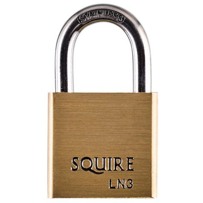 Squire LN3S LN3S Lion Marine Padlock 4-Pin 30mm HSQLN3S