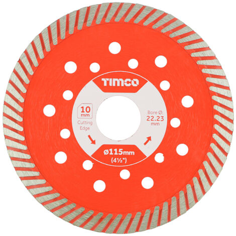 TIMCO Premium Diamond Blade Continuous - 115 x 22.2