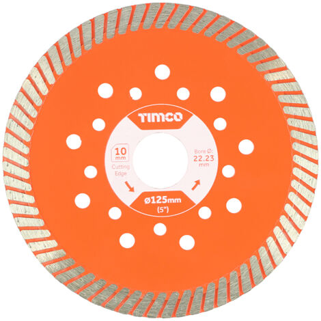 TIMCO Premium Diamond Blade Continuous  - 125 x 22.2