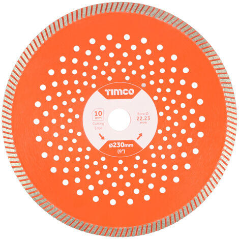 TIMCO Premium Diamond Blade Continuous - 230 x 22.2