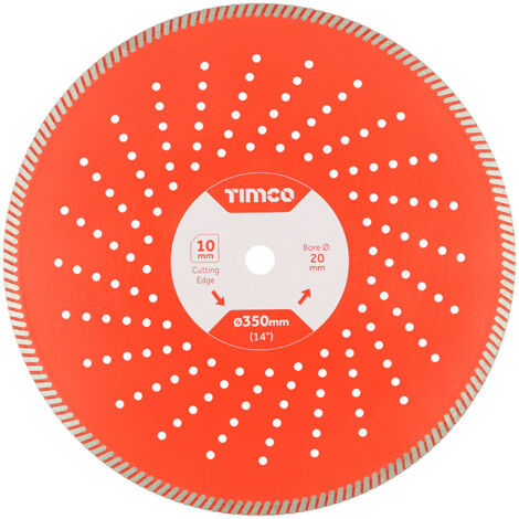 TIMCO Premium Diamond Blade Continuous - 350 x 20
