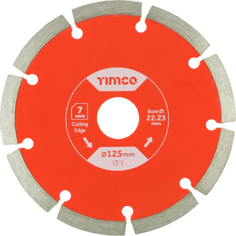TIMCO Premium Diamond Blade Segmented - 125 x 22.2