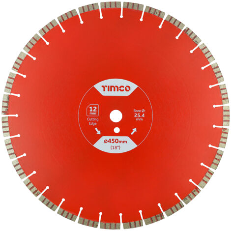 TIMCO Premium Diamond Blade Segmented - 450 x 25.4