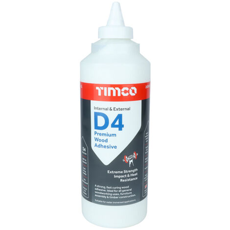 TIMCO Premium Internal & External D4 Wood Adhesive - 1L