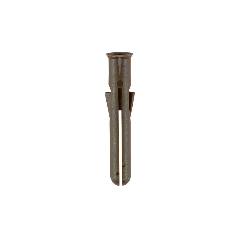 Timco - Premium Plastic Plugs - Brown (Size 42mm - 1000 Pieces)