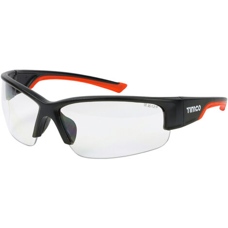TIMCO Premium Safety Glasses Clear - One Size