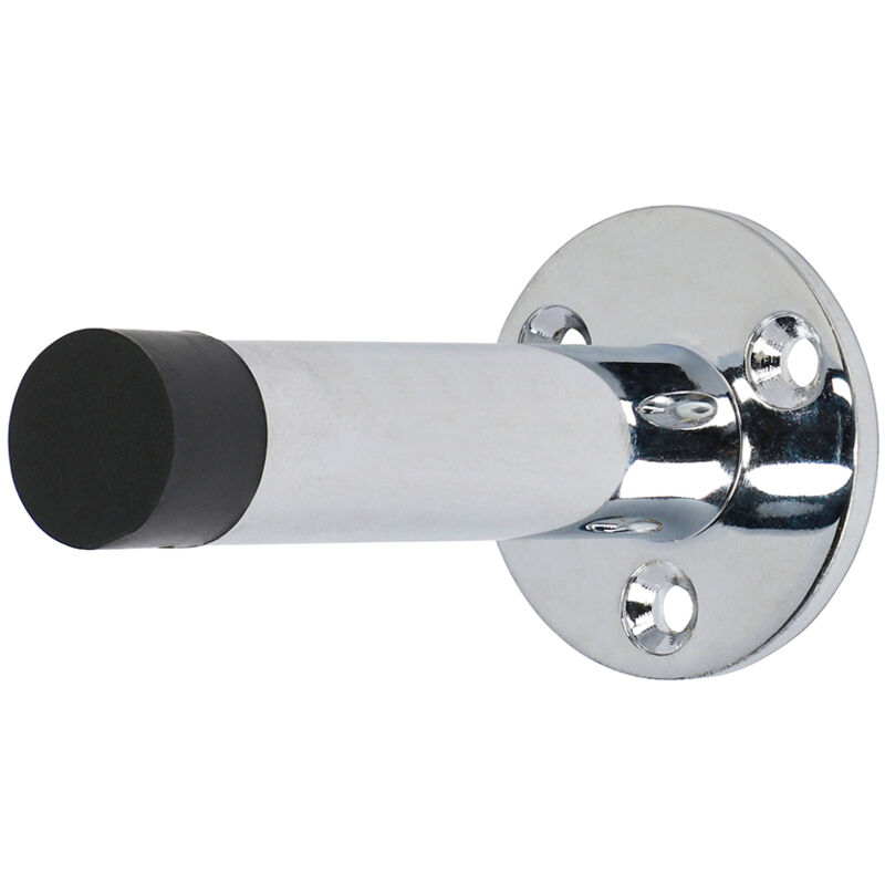 Timco - Projection Door Stop - Polished Chrome (Size 70mm - 1 Each)